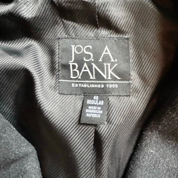 JoS. A. Bank Wool Overcoat 46 Regular - Picture 2 of 7